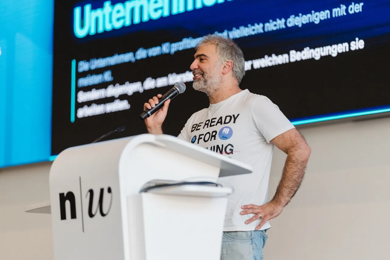 Keynote am Rednerpult